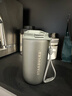 星巴克（Starbucks）杯子 經(jīng)典系列灰色款不銹鋼桌面杯400ml隨行杯 男女士送禮禮物 灰色款不銹鋼桌面杯400ml 曬單實(shí)拍圖