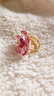 施華洛世奇（SWAROVSKI）IDYLLIA 可愛(ài)花朵戒指女送女朋友生日禮物女55號5650564 曬單實(shí)拍圖