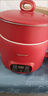 西可低糖電飯煲米湯分離瀝米飯電煮鍋小型1-2-3人用2025新款多功能蒸煮一體一鍋多用電蒸鍋宿舍小電鍋 2.5L 朱雀紅【8大功能+低糖飯+蒸籠】 曬單實(shí)拍圖