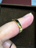 金至尊（3DG Jewellery）黃金戒指光面活口999足金戒指結婚三金男女款生日禮物計價(jià) 女款-金重4.50克（以實(shí)際克重多退少補） 曬單實(shí)拍圖