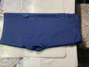 阿瑞娜（arena）泳褲男五分及膝男士游泳褲休閑平角溫泉褲防尷尬專(zhuān)業(yè)訓練 藏青色（2530） XL 曬單實(shí)拍圖