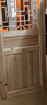 老式實(shí)木杉木原木門(mén)仿古門(mén)窗套裝門(mén)房間臥室廚房衛生間折疊推拉門(mén) 8818A款標門(mén)200*80CM不含門(mén)套 曬單實(shí)拍圖