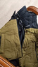 外星蝸牛新款電加熱馬甲可水洗冬季摩托車(chē)騎行服男女保暖機車(chē)騎士衣服 卡其綠 XL 曬單實(shí)拍圖