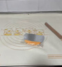 炊大皇 液態(tài)硅膠揉面墊切面刀搟面杖60*80搟面墊硅膠面板和面墊烘焙套裝 曬單實(shí)拍圖