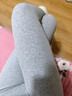 浪莎灰色純棉打底褲女秋冬外穿2025新款無(wú)尷尬線(xiàn)高腰緊身顯瘦壓力瘦腿 淺灰 L 【建議110-130斤】 曬單實(shí)拍圖