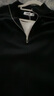 森馬（Semir）毛衣女短款撞色假兩件百搭女士?jī)?nèi)搭秋半開(kāi)襟修身毛衫107524107006 曬單實(shí)拍圖