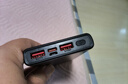 科諾克【國家3C認證可上飛機高鐵】電源超級快充3c充電寶移動(dòng)電源超大容量適用于小米華為蘋(píng)果20000毫安 神秘黑|超級快充|提速999% 國標【3C認證】20000M可上飛機高鐵 曬單實(shí)拍圖