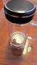 蘇泊爾雙層玻璃杯男家用商務(wù)辦公泡茶杯子過濾車載水杯570mL.行硯黑 曬單實(shí)拍圖