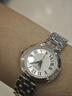 天梭（TISSOT）劉亦菲同款 小美人系列腕表 鋼帶石英女表 T126.010.11.013.00 小美人羅馬數字時(shí)符銀色鋼帶 曬單實(shí)拍圖