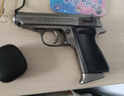 ppk64高定可拆卸發(fā)射器成人黃河男孩子玩具兒童收藏教課模型禮物 黑鷹5.0 ppk全金 鎢鋼款 高定6mm版 曬單實(shí)拍圖
