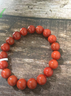 石玥珠寶精品10-11mm涼山南紅瑪瑙手串本命年轉運珠手鏈男女士款禮物 曬單實(shí)拍圖