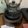 全度玻璃提梁壺家用小型電陶爐煮茶器燒水壺大容量保溫玻璃茶壺 【升級新款】+木色電陶爐 曬單實(shí)拍圖