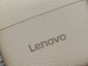 聯(lián)想（Lenovo）藍(lán)牙耳機(jī)2025最新款超長(zhǎng)續(xù)航半入耳式聯(lián)想正品5.4通話降噪無(wú)線耳機(jī)運(yùn)動(dòng)游泳音樂(lè)游戲 月巖白|8月金標(biāo)頂配|天籟之音 曬單實(shí)拍圖