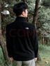 北面（The North Face）抓絨衣男Glacier外套戶(hù)外保暖可做沖鋒衣內膽25秋冬新品|8FHX JK3/宇宙黑 XL/180 曬單實(shí)拍圖