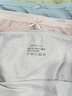 Freego首次免洗即穿女士?jī)?nèi)褲女A類純棉10A抑菌大碼三角褲獨(dú)立包裝4條M 曬單實(shí)拍圖