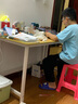 舒客藝家 電腦桌臺式小戶(hù)型小桌子家用學(xué)習桌寫(xiě)字辦公書(shū)桌電競長(cháng)條桌子 木紋白架單桌120*60*74 加固電腦桌 曬單實(shí)拍圖