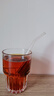 Bincoo玻璃咖啡杯冰美式日式透明水杯dirty拿鐵杯設計感咖啡杯子 曬單實(shí)拍圖