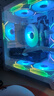 華碩AMD R5 9600X主機 +5060顯卡7800X3D/5070 Ti直播游戲電競臺式電腦DIY組裝機無(wú)顯卡整機海景房 9600X+華碩5060 配置二 曬單實(shí)拍圖