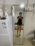 初學(xué)者 穿衣鏡 全身落地鏡試衣鏡家用防爆壁掛衣帽間鋁合金網(wǎng)紅大鏡子 經(jīng)典黑150*40【壁掛+落地】 曬單實(shí)拍圖