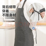 LYNN 防水防油圍裙廚房男女通用家務(wù)清潔罩衣咖啡奶茶廚師工作服 曬單實(shí)拍圖