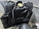 洛克兄弟電動(dòng)車(chē)擋風(fēng)被秋冬加絨加厚防寒防水摩托電瓶車(chē)冬天防風(fēng)罩 黑色 曬單實(shí)拍圖
