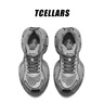 Tcellars老爹鞋男鞋2025夏季新款網(wǎng)面透氣厚底舒適運動(dòng)百搭潮流休閑鞋子男 超常發(fā)灰 41 曬單實(shí)拍圖