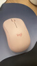 羅技（Logitech）M221輕音鼠標 無(wú)線(xiàn)鼠標 辦公鼠標 對稱(chēng)鼠標 帶無(wú)線(xiàn)微型接收器 茱萸粉 曬單實(shí)拍圖