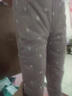 迪士尼女童羽絨褲內(nèi)膽冬季加厚白鴨絨內(nèi)穿加絨校服神器棉褲兒童保暖褲子 灰色 羽絨校服神褲 100cm 曬單實拍圖