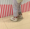 江博士學(xué)步鞋運動(dòng)鞋冬季男女童加絨保暖兒童鞋B14244W006米/紅25 曬單實(shí)拍圖