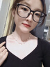 伊燦雙層疊戴滿(mǎn)天星仿珍珠項鏈女2025年新款爆款鎖骨鏈設計高級感頸鏈 雙層疊戴滿(mǎn)天星珍珠項鏈 曬單實(shí)拍圖