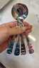 拾畫(huà)304不銹鋼勺子4只裝 加厚甜品勺西餐勺吃飯勺湯匙創(chuàng  )意湯勺 曬單實(shí)拍圖