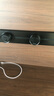霍尼韋爾（Honeywell）A8軌道插座明裝 可移動(dòng)墻壁插座免打孔壁掛式 滑動(dòng)軌道排插黑75cm 曬單實(shí)拍圖
