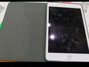 畢亞茲 適用iPad Air2保護套 iPad6代蘋(píng)果平板電腦保護后外殼 輕薄防摔 休眠三折皮套男女款 PB13-金剛黑 曬單實(shí)拍圖