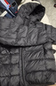 雪中飛童裝兒童輕薄羽絨服男童新款中大童女童薄款外套冬 黑色 170 曬單實拍圖