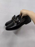 老爺車(chē)皮鞋男2025新款高端男鞋100%頭層牛皮皮鞋商務(wù)正裝亮面男士皮鞋 5198黑色 42 曬單實(shí)拍圖