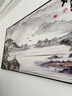 彼楓有山無(wú)水靠山圖泰山日出掛畫(huà)客廳背景山水風(fēng)景畫(huà)辦公室國(guó)畫(huà)裝飾畫(huà) 【紫氣東來(lái)】CT-1774主圖款 120*40CM【單幅】 高清質(zhì)感紋理面 輕奢金框（黑框備注）+鋁合金邊框 曬單實(shí)拍圖