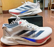 adidas ADIZERO BOSTON 12超輕馬拉松玻纖柱專(zhuān)業(yè)競訓跑鞋阿迪達斯   亮白/深藍/純寶石紅   44.5 曬單實(shí)拍圖