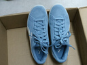彪馬（PUMA）經(jīng)典復古藍色果凍板鞋男女款新款低幫休閑鞋SMASH 405402 天藍色-雪白色-01 38 曬單實(shí)拍圖