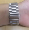 斯泰克適用于華為Watch5/4/3/GT4/5/3/2/pro手表金屬珠鋼不銹鋼表帶46mm表盤(pán)不銹鋼智能手表腕帶 曬單實(shí)拍圖