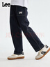 LEE KIDS男童秋季褲子兒童2025新款時(shí)尚寬松長(cháng)褲童裝男女童春秋款休閑褲秋 曬單實(shí)拍圖