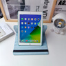 帕克朗適用iPad11代保護殼Air7/6平板套蘋(píng)果13寸防摔彎第10代輕薄支架mini7磨砂簡(jiǎn)約款 360旋轉皮套【天藍】送觸控筆 iPad 2017/2018 (9.7英寸) 曬單實(shí)拍圖