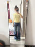 魯雅爾復古辣妹微喇牛仔褲女春秋季新款美式低腰胖mm寬松顯瘦闊腿褲長(cháng)子 藍色 L 曬單實(shí)拍圖