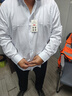 帝賓澤大碼白襯衫男長(cháng)袖商務(wù)休閑胖子加肥加大寬松棉質(zhì)通勤西裝襯衣男 曬單實(shí)拍圖