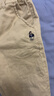 Teenie Weenie  Kids小熊童裝25年新款男童簡(jiǎn)約休閑百搭學(xué)院風(fēng)長(cháng)褲 米色 120 cm 曬單實(shí)拍圖