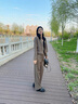 沐依琳時(shí)尚休閑褲女裝套裝2025秋季季新款氣質(zhì)顯瘦減齡西服褲兩件套 咖色上衣+褲子[兩件套] M 【建議80-100】 曬單實(shí)拍圖