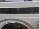 美菱（MeiLing）洗衣機10公斤家用大容量一鍵全自動(dòng)超薄可嵌入除螨洗一級能效變頻節能低噪洗烘一體補貼滾筒洗衣機 G100M14528BH-極地白 曬單實(shí)拍圖