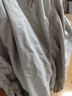 無印良品（MUJI） IDEE 女式平紋燈籠褲褲子女款夏季款女裝純棉 25年長(zhǎng)褲 GA54CC5S 煙熏綠色 L （165/72A） 曬單實(shí)拍圖