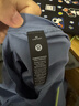 lululemon丨Pique 男士超寬松款珠地 T 恤 LM3EM5S 水洗牛仔藍 M 曬單實(shí)拍圖