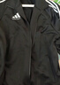 阿迪達斯 （adidas）外套男女秋季跑步運動(dòng)立領(lǐng)夾克外套保暖運動(dòng)服 黑/白 XL 曬單實(shí)拍圖