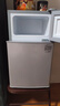 華寶小冰箱小型家用出租房用冷藏冷凍兩用一級能效節能省電迷你宿舍寢室辦公室二門(mén)電冰箱 萬(wàn)人推薦-48L銀色-三天約一度電 曬單實(shí)拍圖